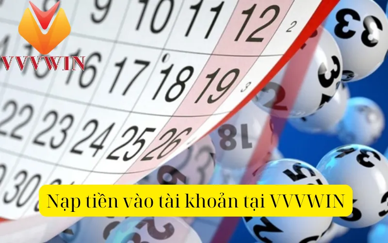 Nạp tiền vào tài khoản tại VVVWIN